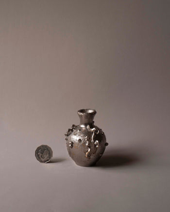 Scribble Vase - Silver