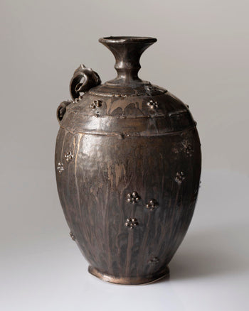 Meadow Vase - Metallic Black