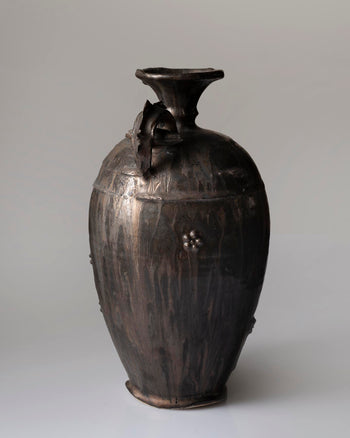 Meadow Vase - Metallic Black