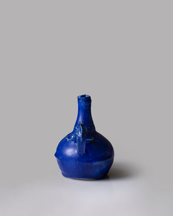 Curl Handled Bottle - Lapis