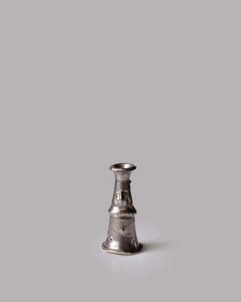 Little Curl Handled Bottle - Silver