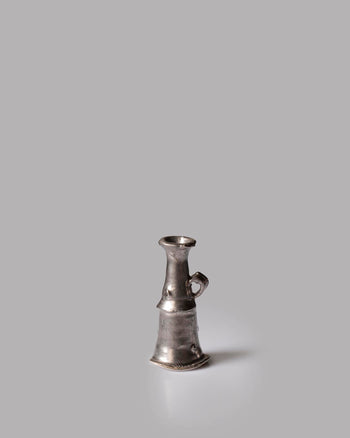 Little Curl Handled Bottle - Silver