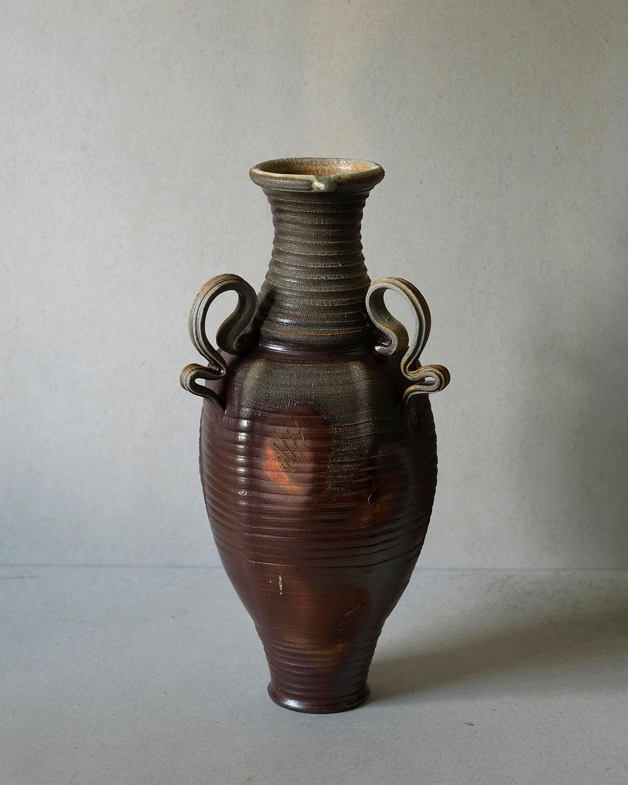 Vase with Ribbon Handles